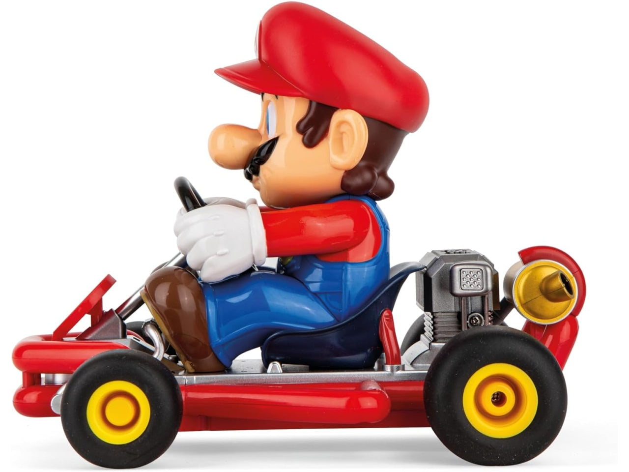 Veicolo radiocomandato Mario Kart Pipe kart, con telecomando 2,4Ghz e batteria ricaricabile per bambini di 6+ anni - Carrera