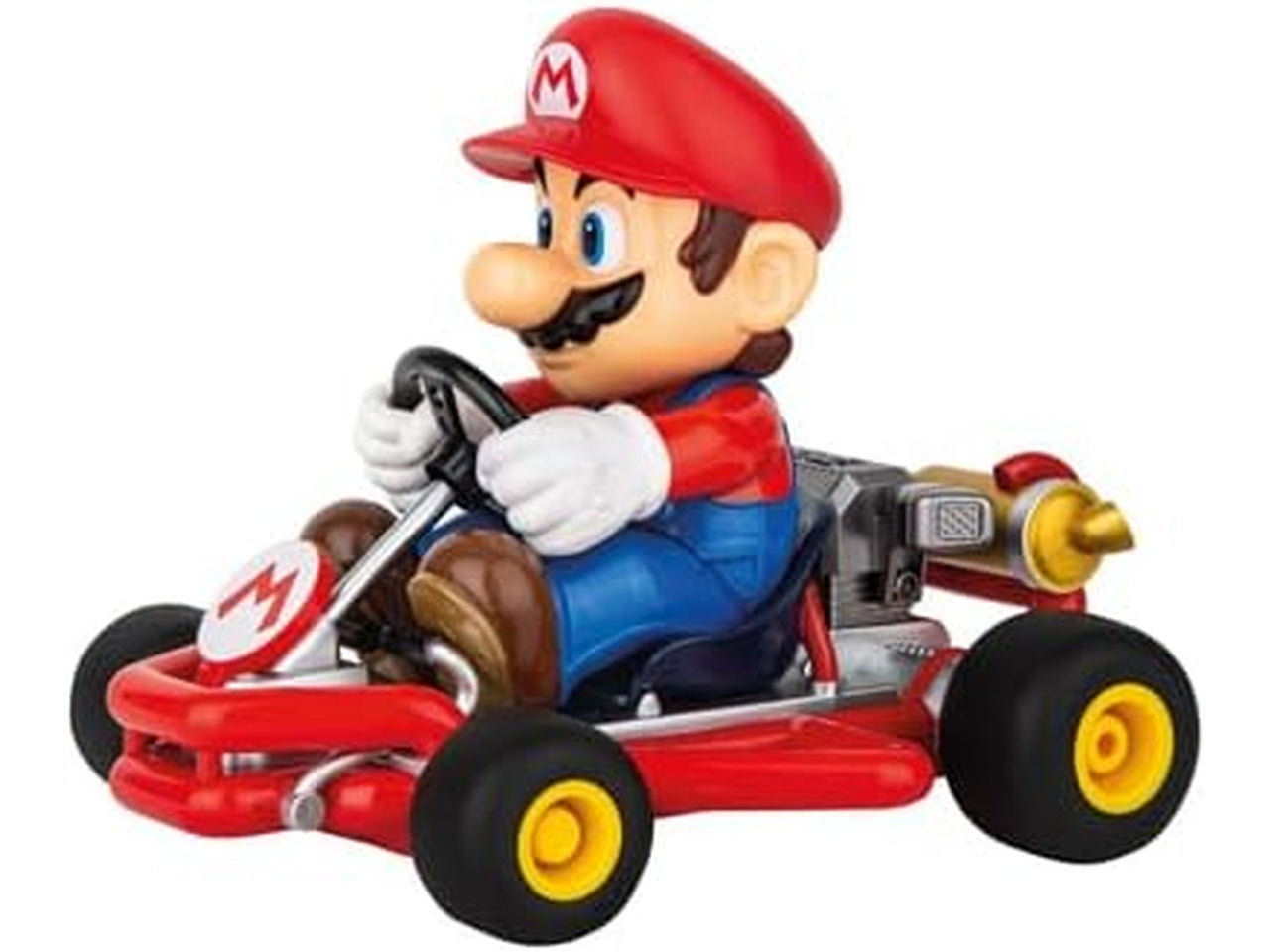 Veicolo radiocomandato Mario Kart Pipe kart, con telecomando 2,4Ghz e batteria ricaricabile per bambini di 6+ anni - Carrera