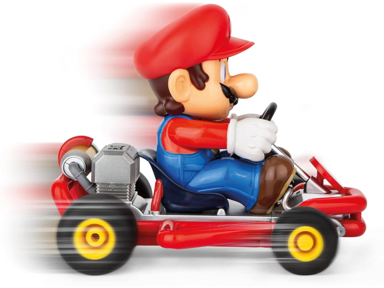 Veicolo radiocomandato Mario Kart Pipe kart, con telecomando 2,4Ghz e batteria ricaricabile per bambini di 6+ anni - Carrera