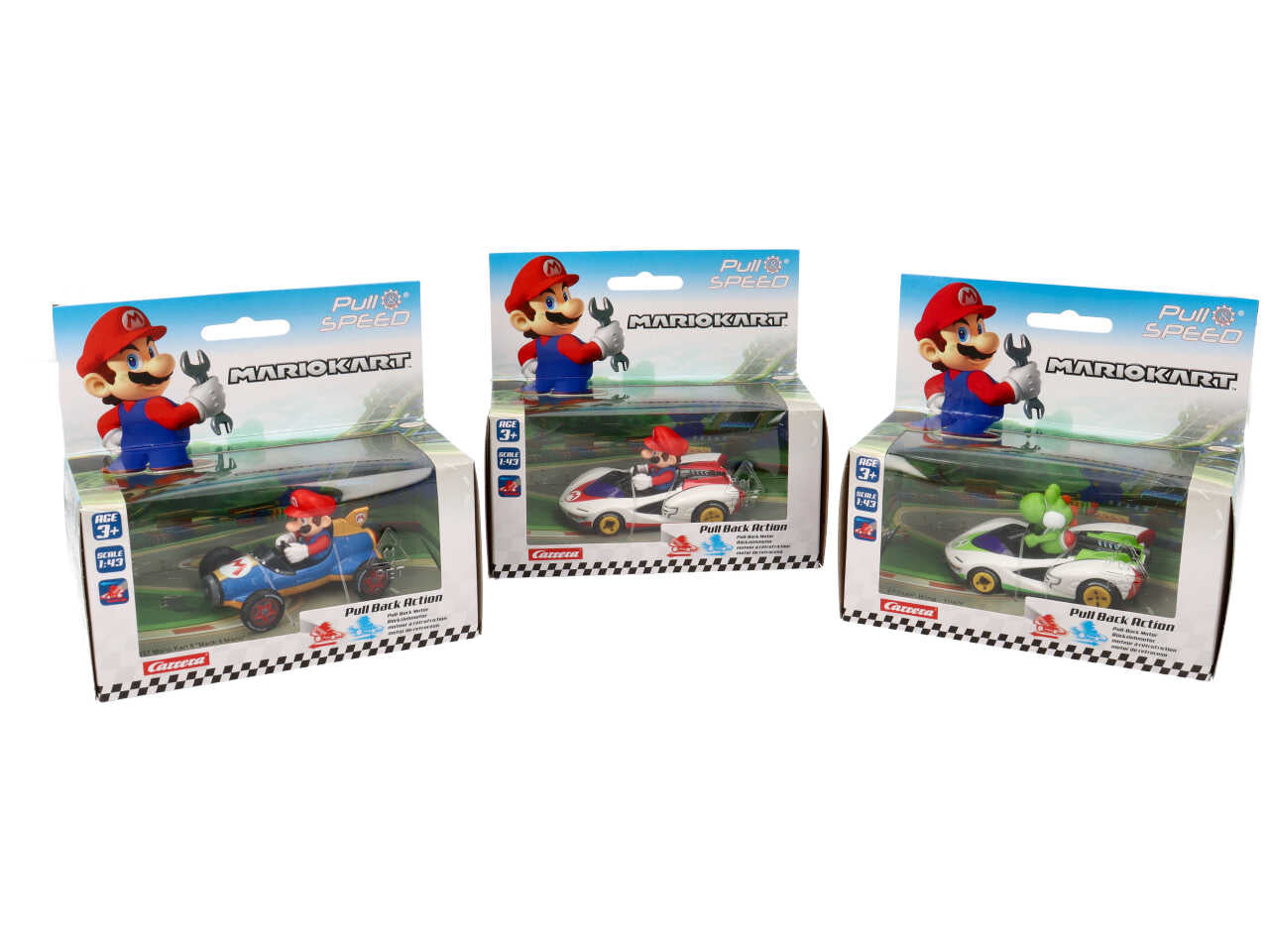 Carrera mario kart auto con retrocarica 15817069