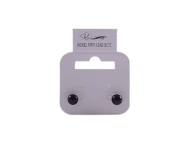 Orecchini perla nera 8mm o 30208-6-100