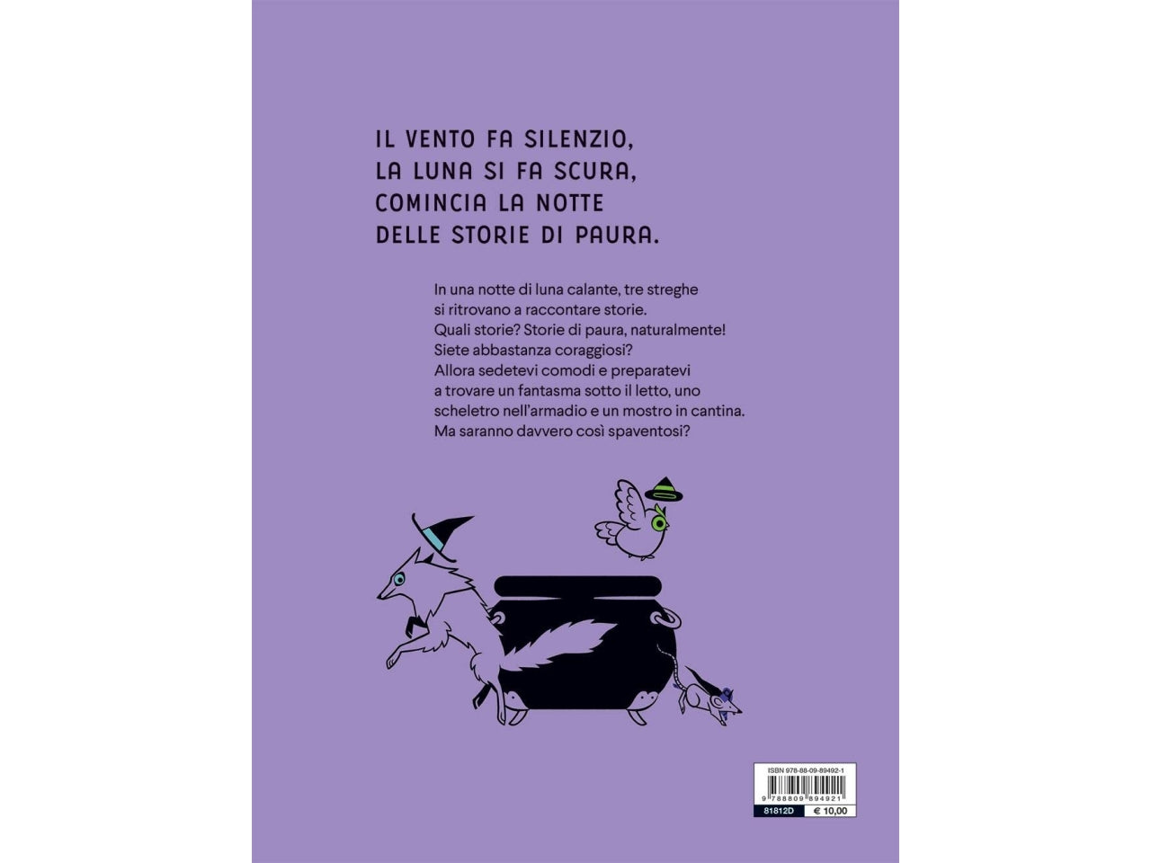 Libro tre storie di paura raccontate dalle str