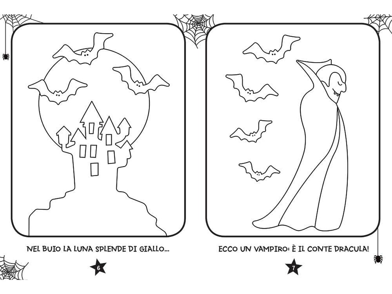 Libro halloween albo color