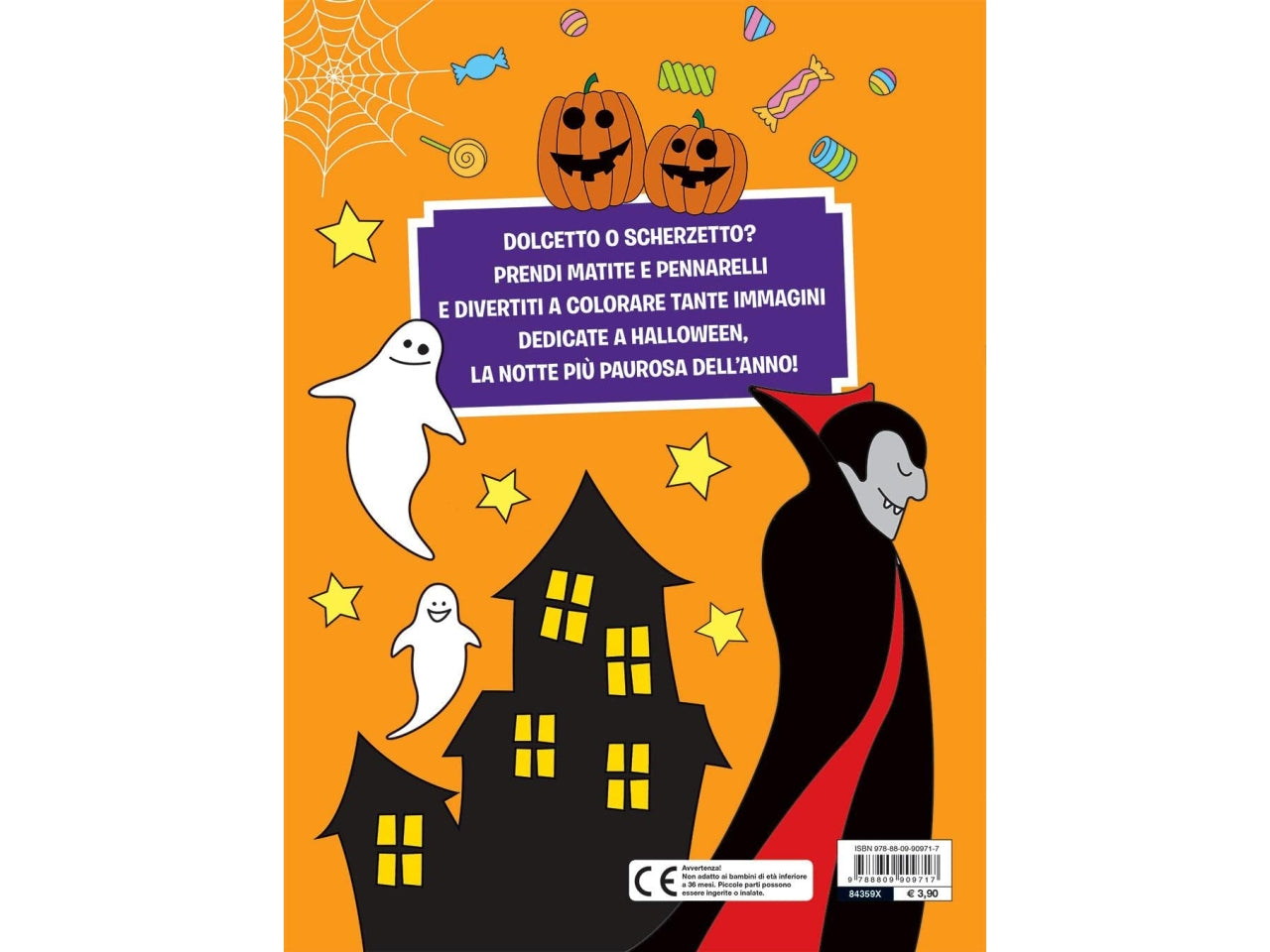 Libro halloween albo color