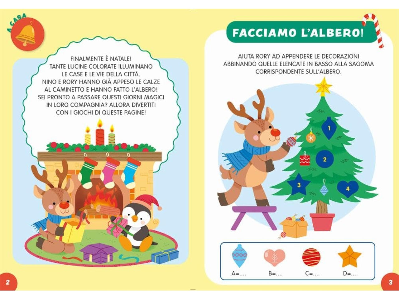Libro tanti giochi e passatempi di natale
