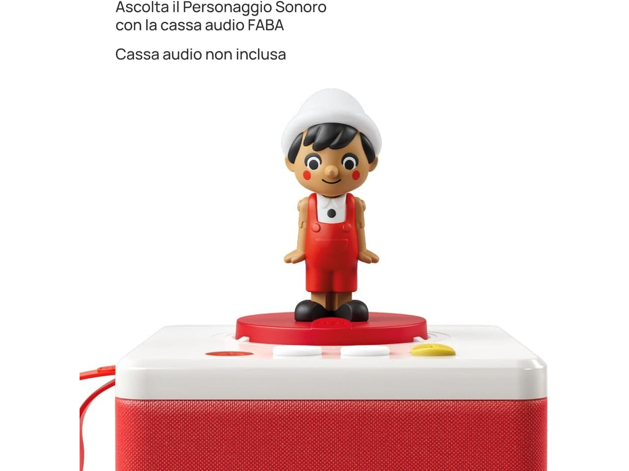 Personaggio Sonoro  Le avventure di Pinocchio  Storie e fiabe sonore per Bambini e bambine 4-6+ anni, Giocattolo con Contenuto Educativo, Versione Italiana | FABA