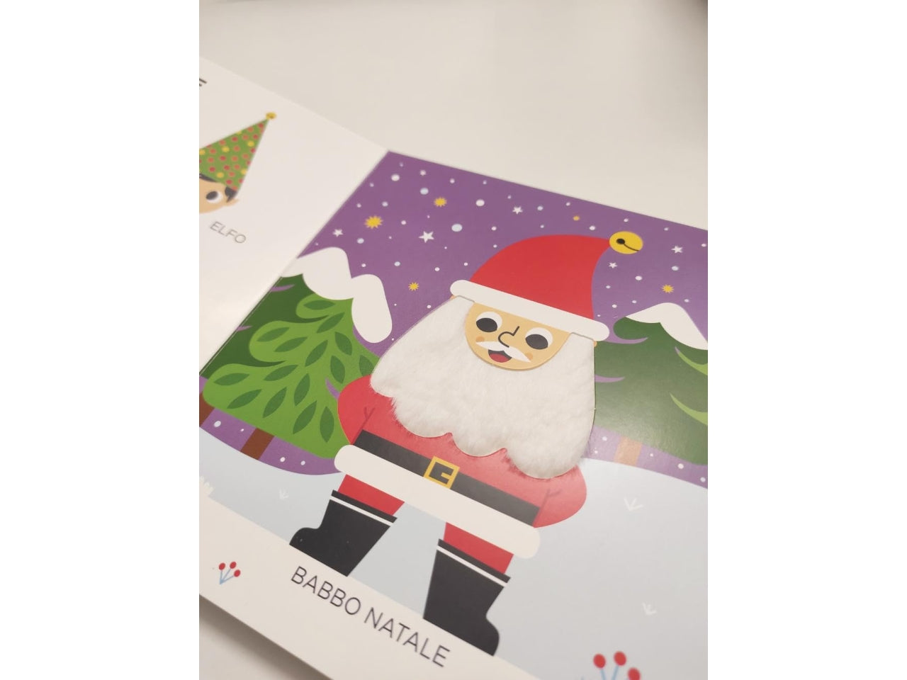 Libro natale i tattilini