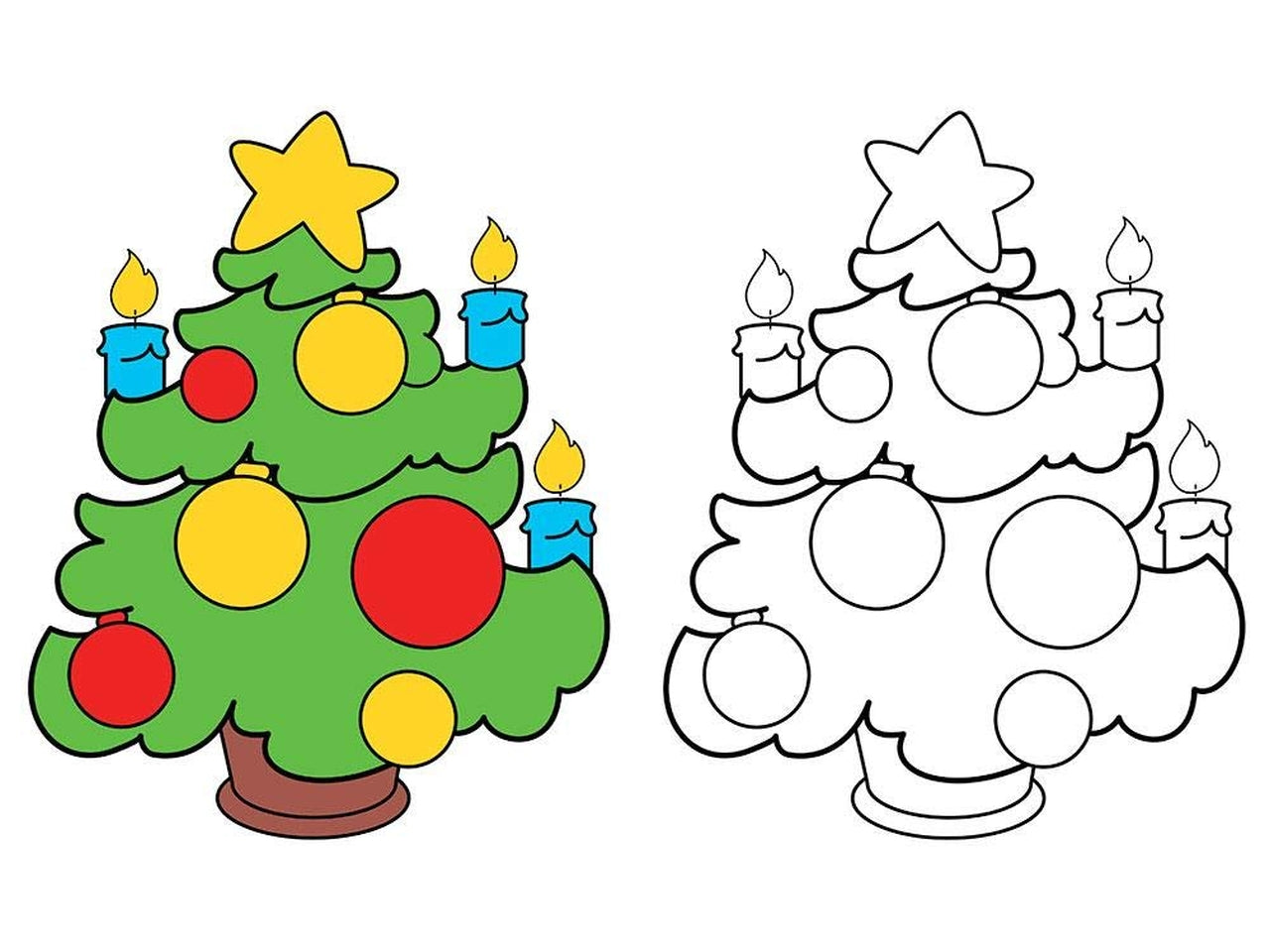 Libro colora il natale