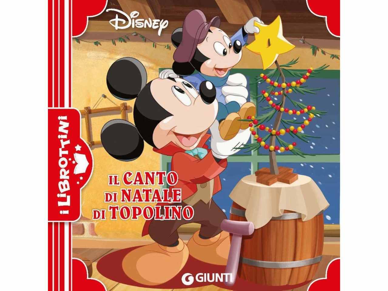 Libro walt disney librottini il canto di natale di topolino