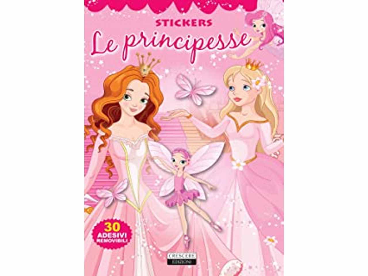 Libro con stickers Principesse