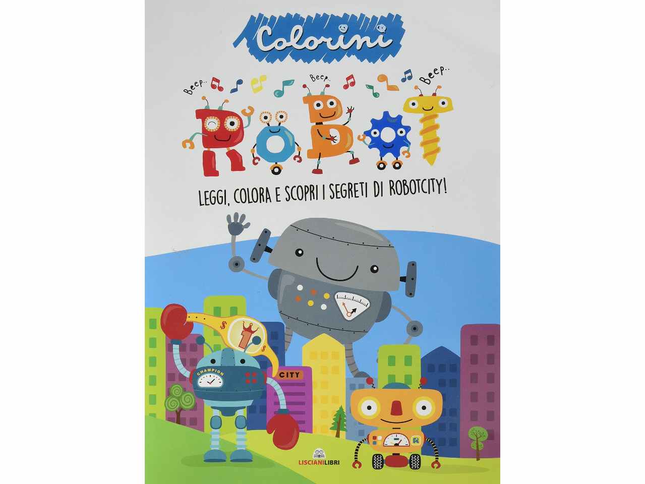 Libro colorini robot 2021