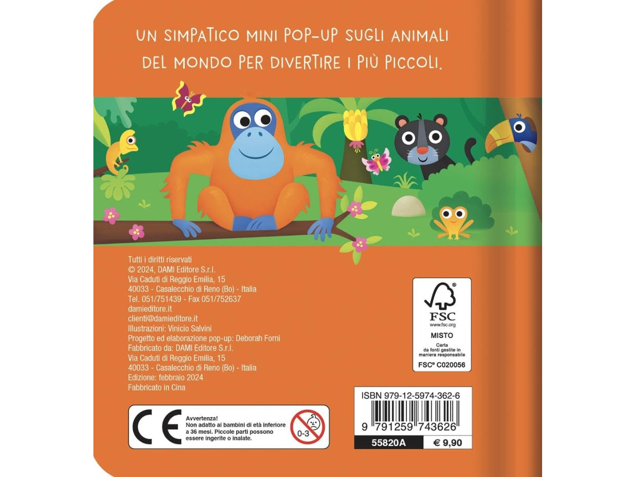 Libro animali del mondo