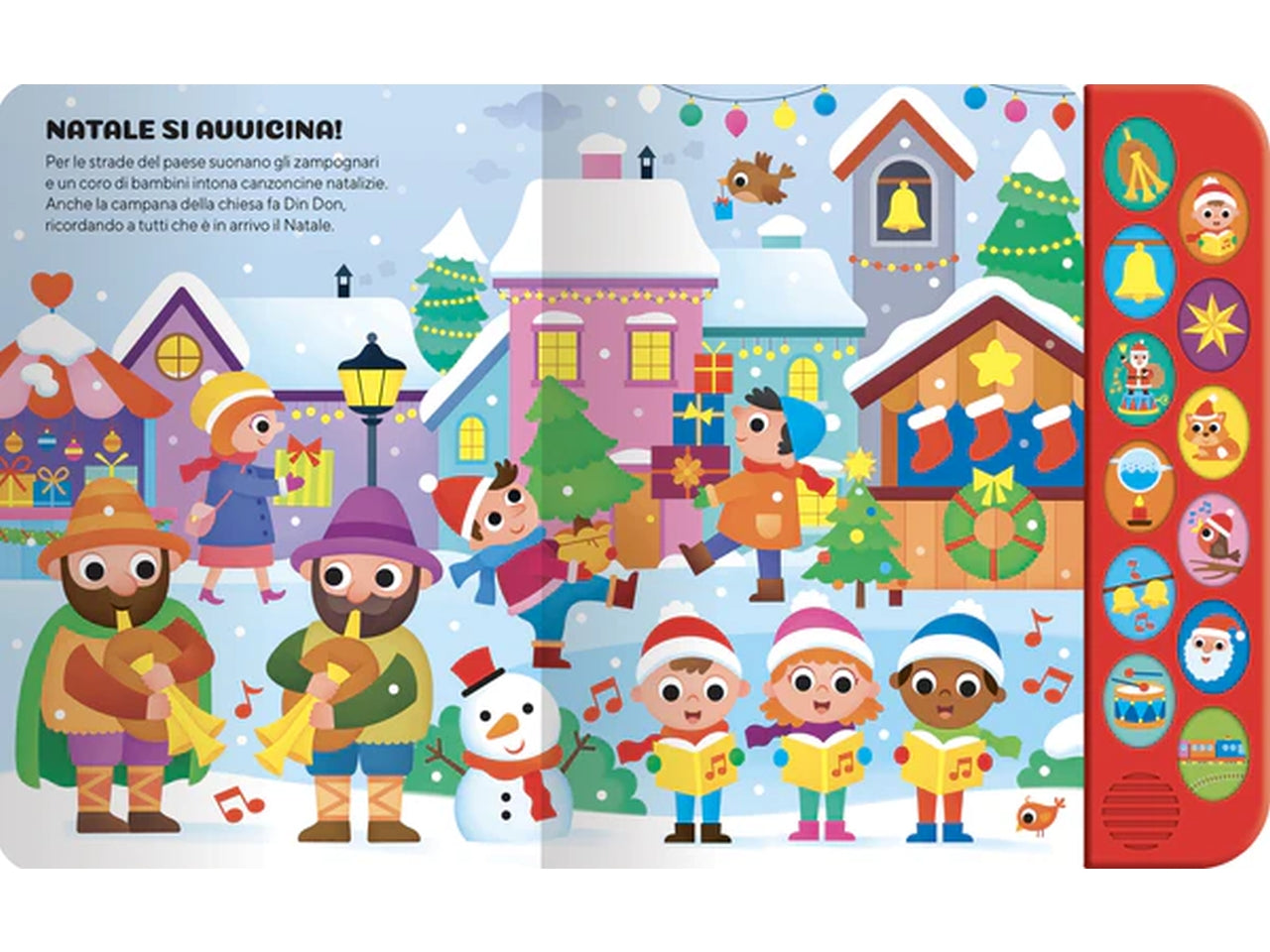 Libro natale premi e ascolta