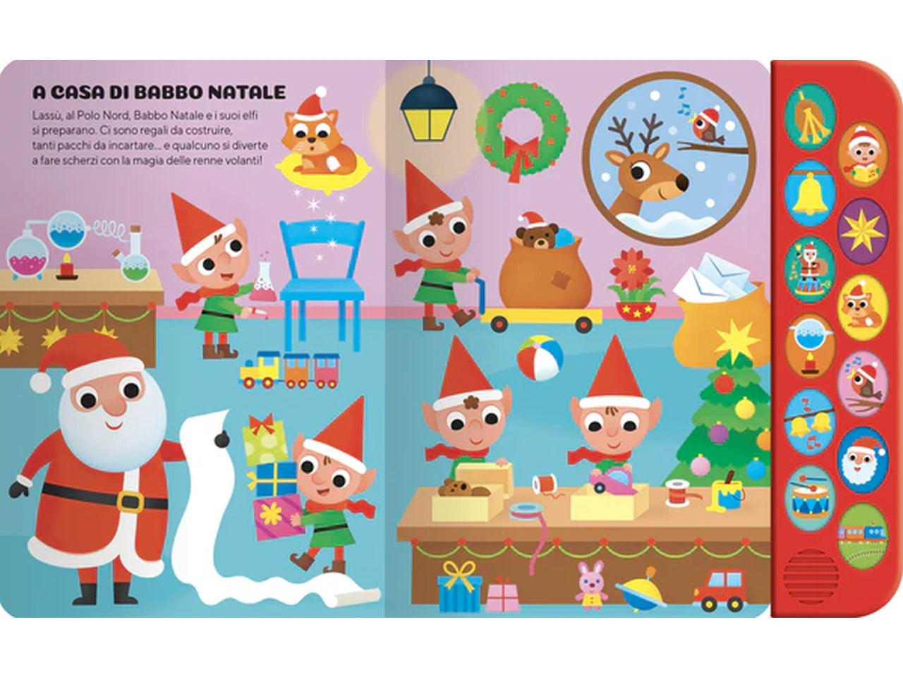 Libro natale premi e ascolta