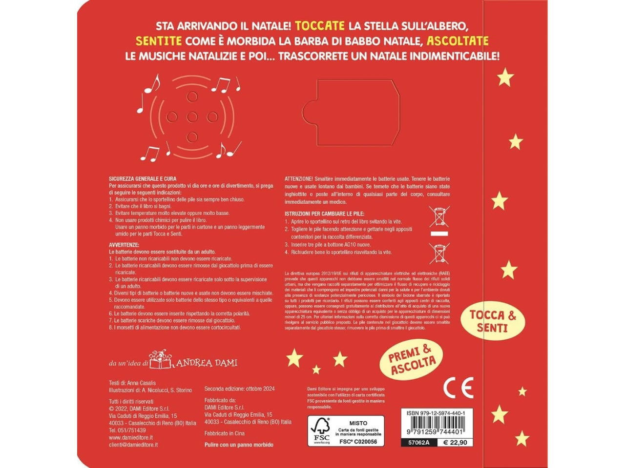 Libro natale tocca senti ascolta