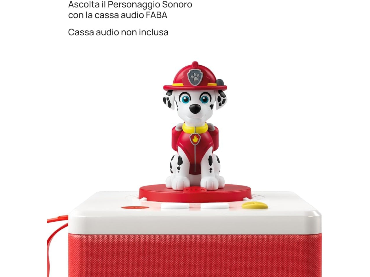 Personaggio Sonoro  PAW Patrol La Squadra dei Cuccioli: Marshall - Storie e fiabe sonore, Bambini e bambine 3-5 anni, Versione Italiana | FABA