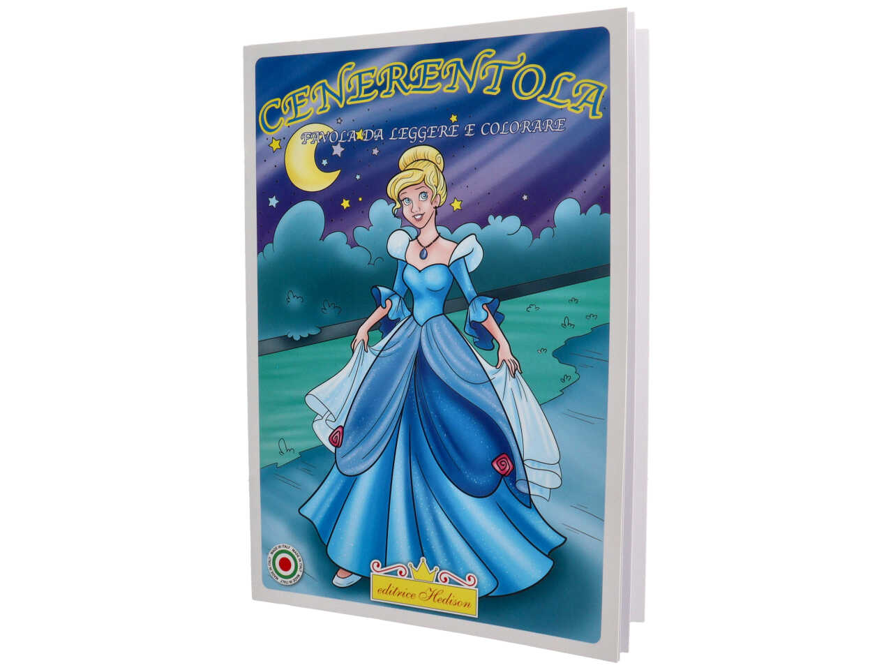 Libro colora cenerentola 8319