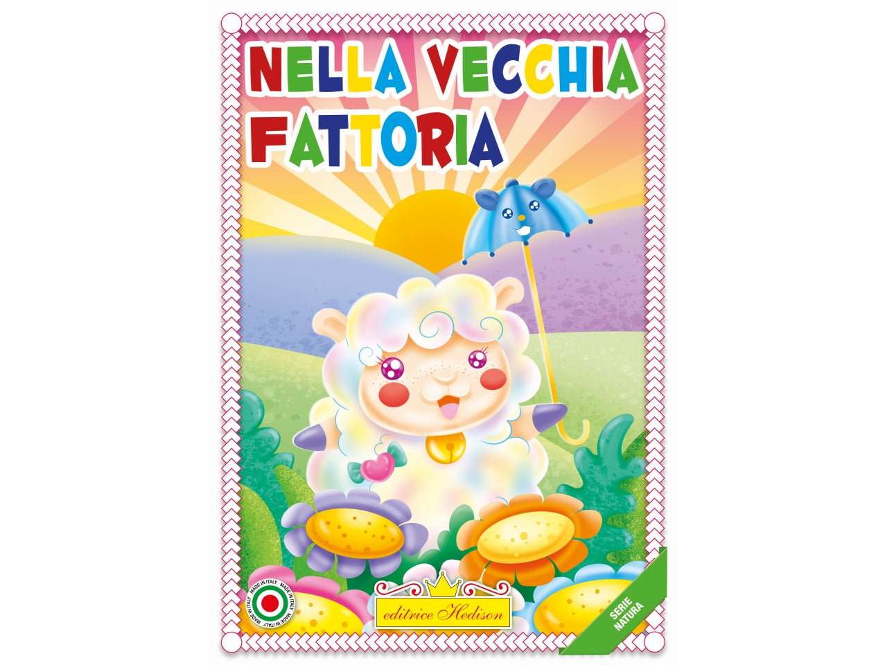 Libro nella vecchia fattoria serie natura