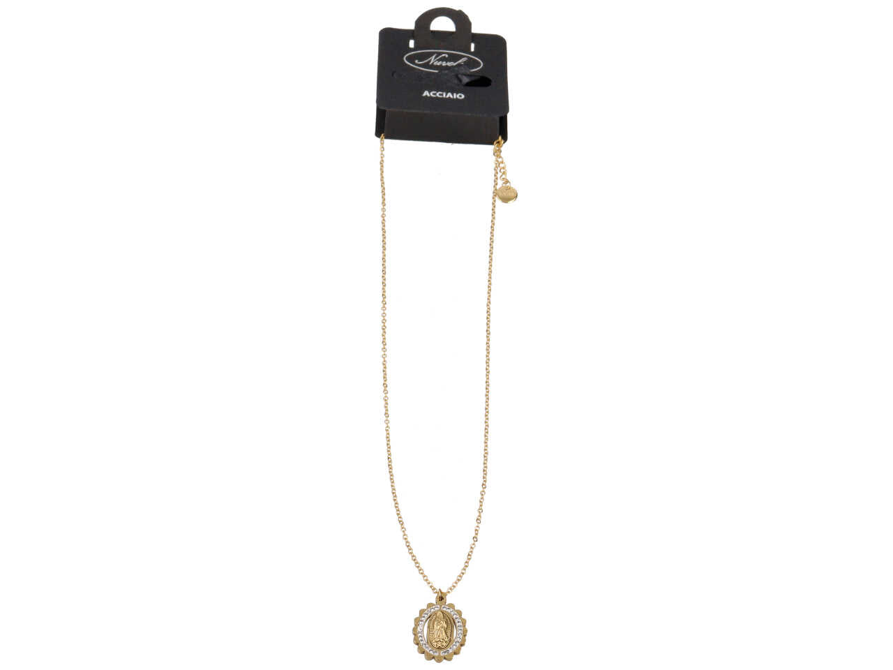 Collana oro con icona 3d