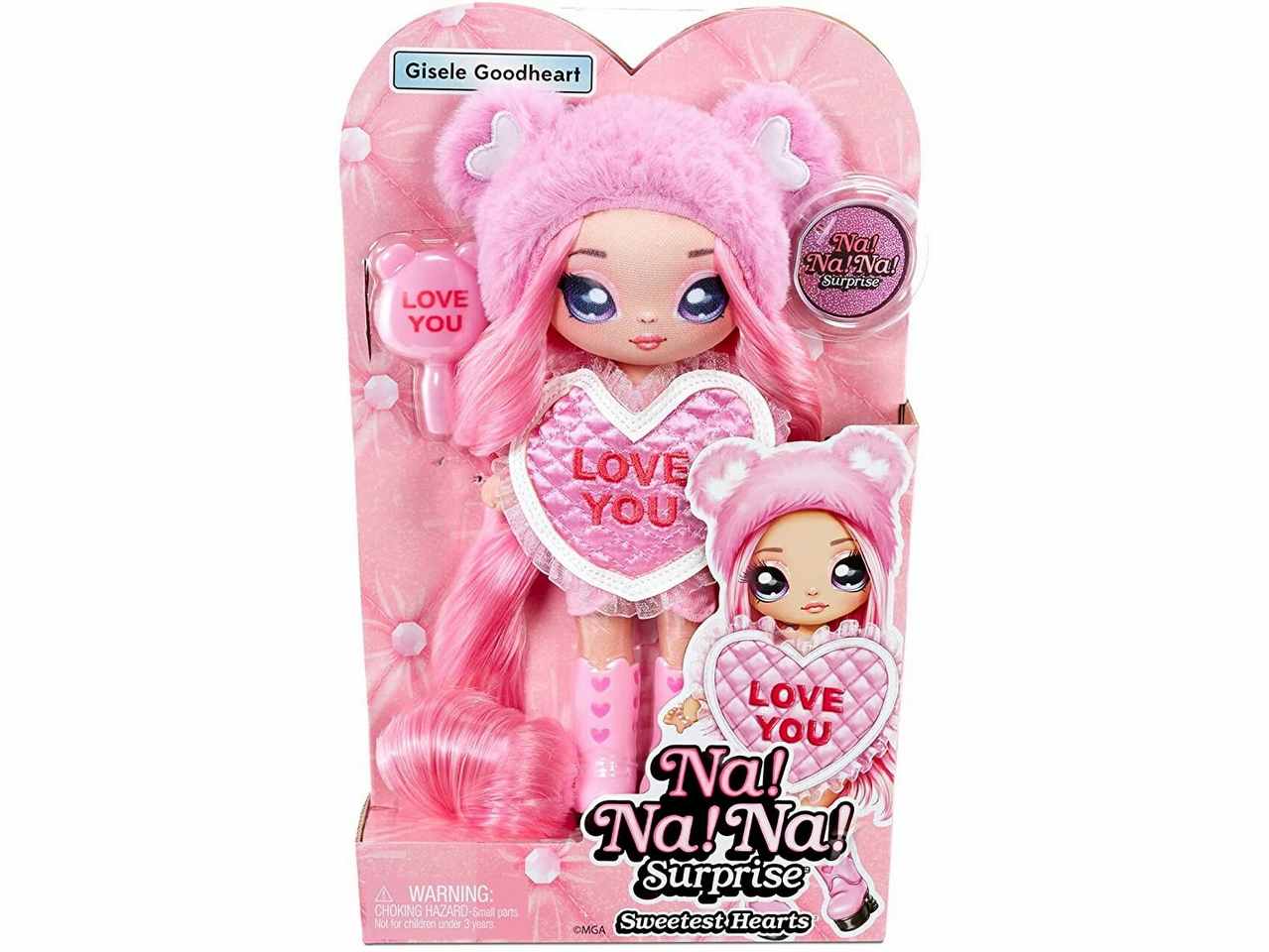 Nanana surprise pink heart bear581307