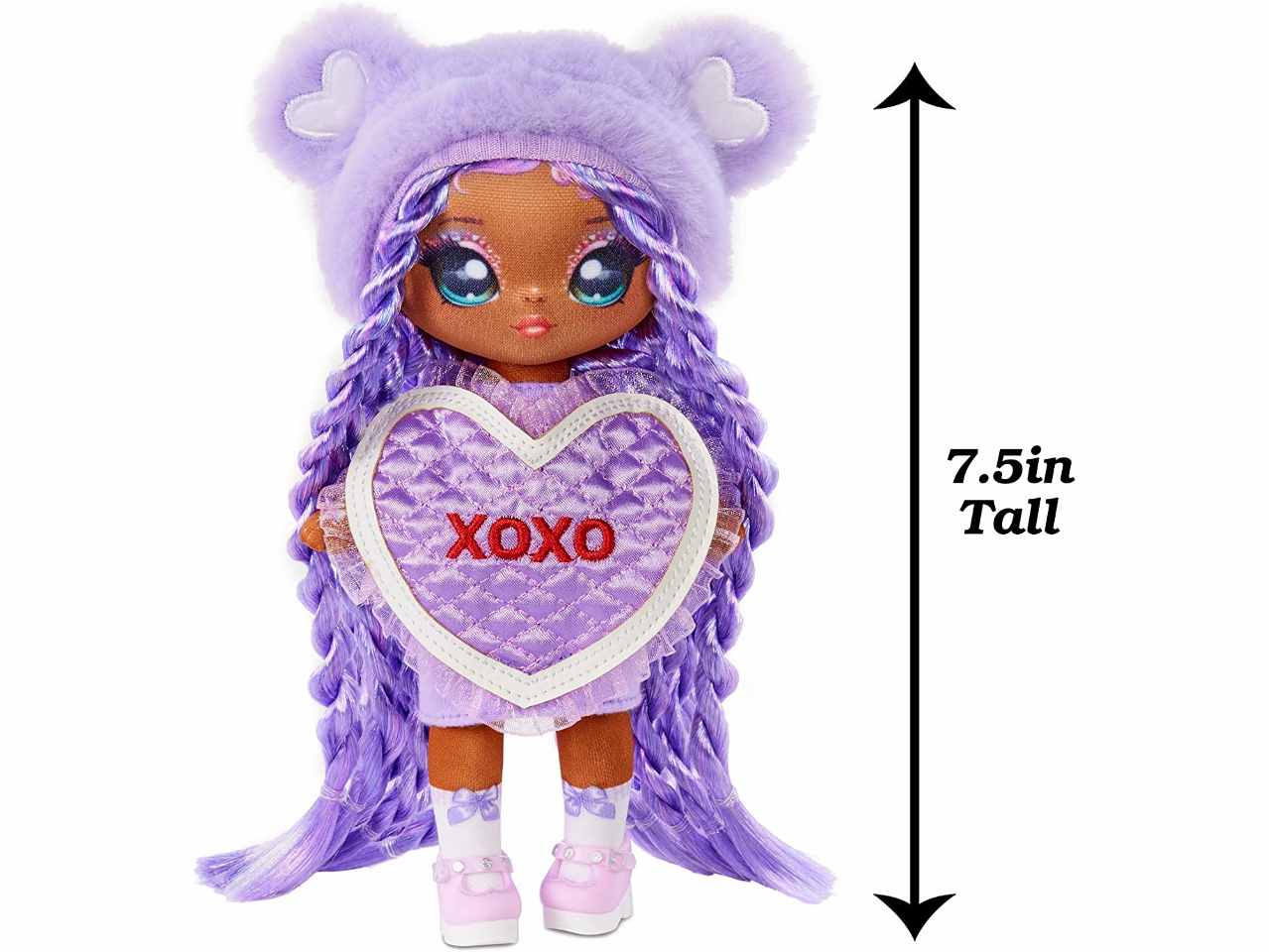 Nanana surprise purple heart bear 581314