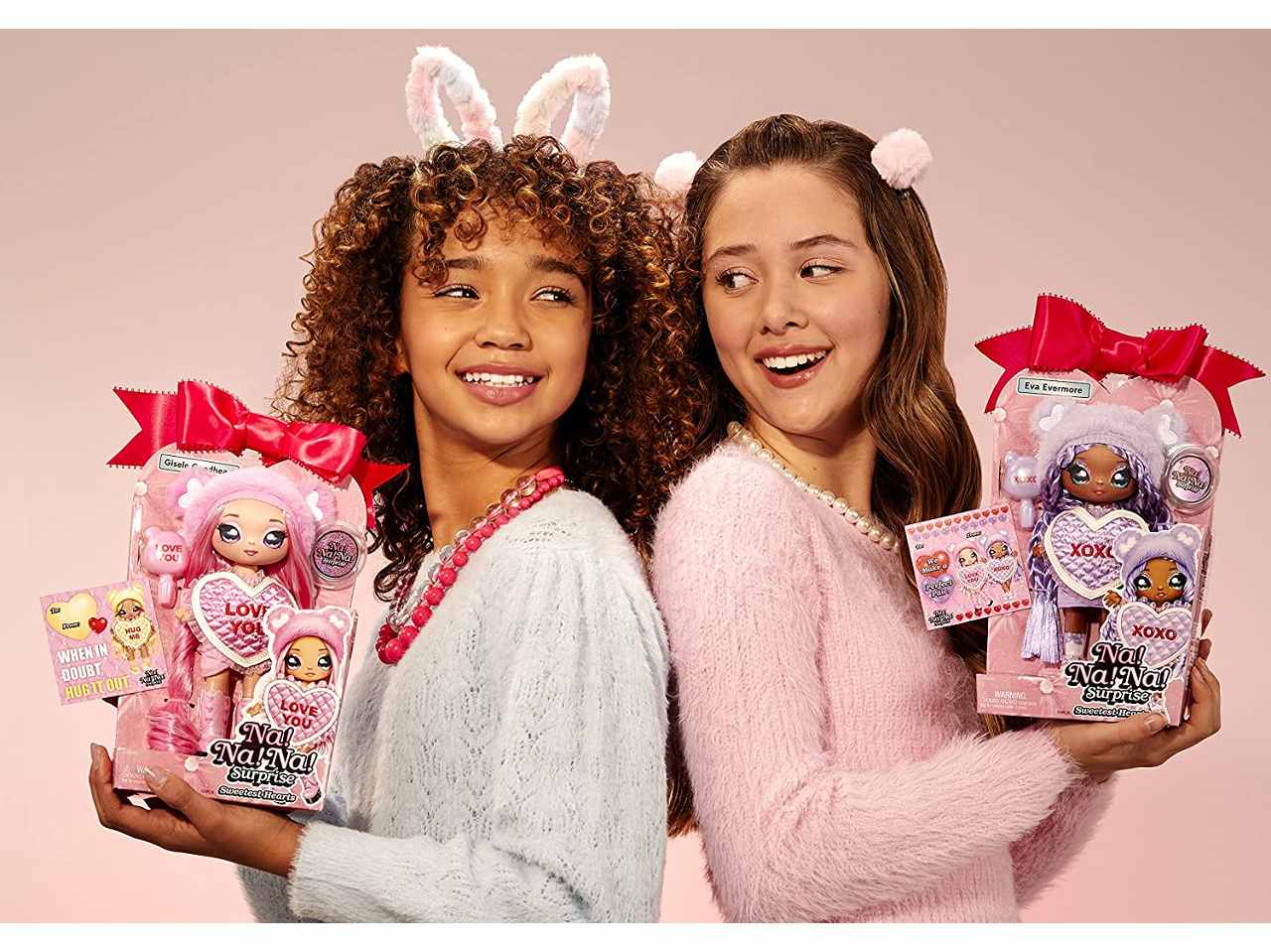 Nanana surprise purple heart bear 581314