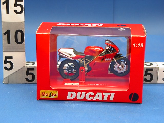 Maisto moto 1:18 ducati 39323