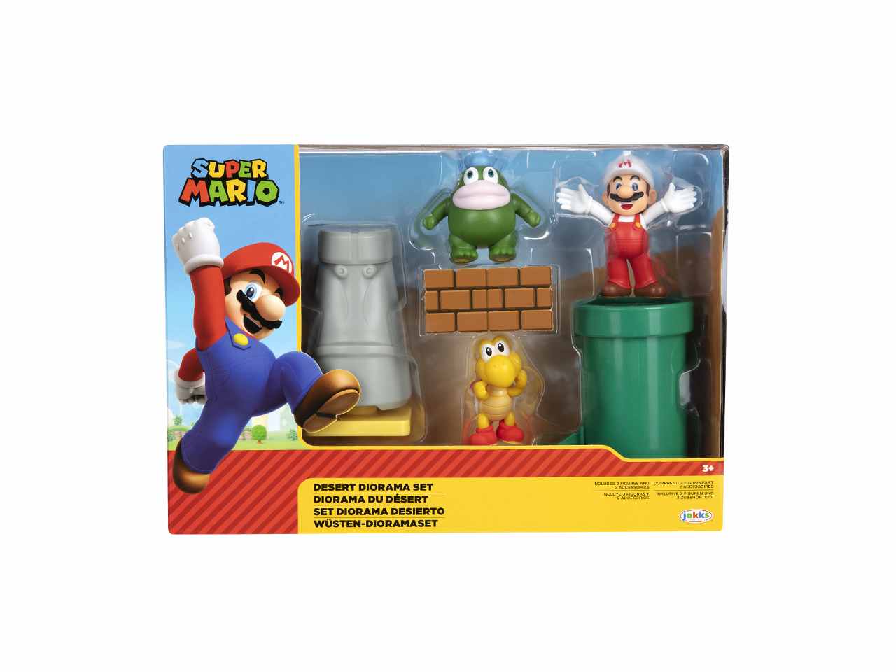 Gd Mario Set Super mario set desert diorama 406174 - Galiani Store