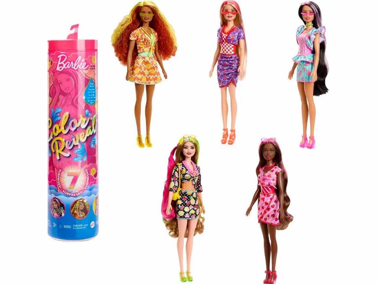 barbie color reveal frutti