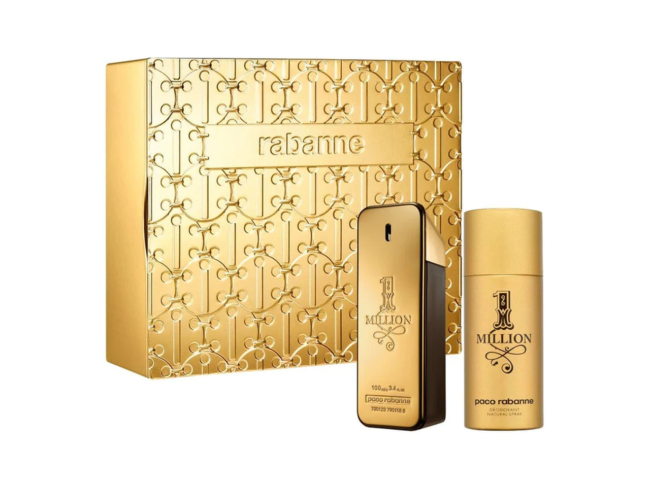 Cofanetto regalo paco rabanne 1 million eau de parfum formato da 100ml $