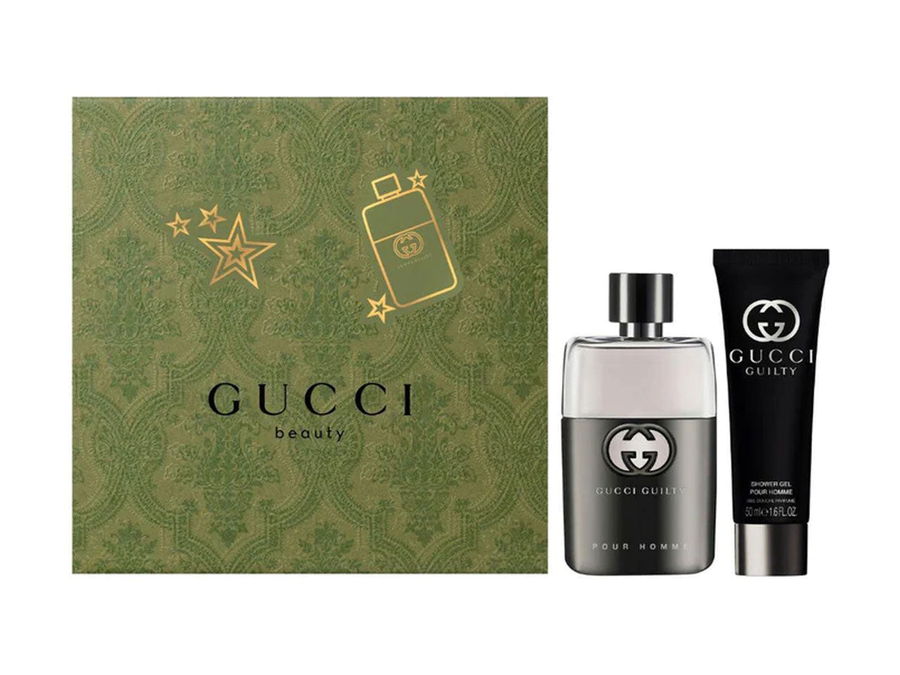 Gucci cofanetto regalo guilty pour homme eau de toilette formato da 50ml $