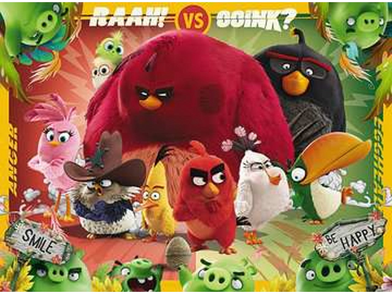 Puzzle 100 pezzi angry birds 107278