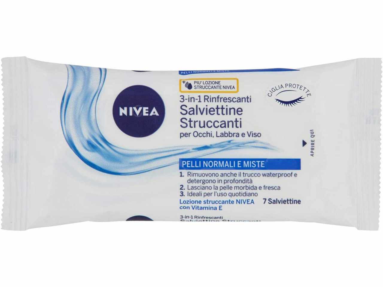 Nivea struccante da viaggio