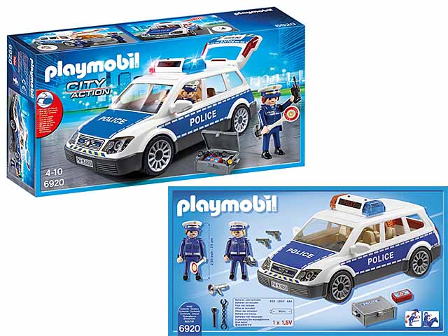 Playmobil city action auto polizia 6920