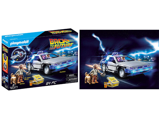 playmobil rit.al futuro delorean 70317