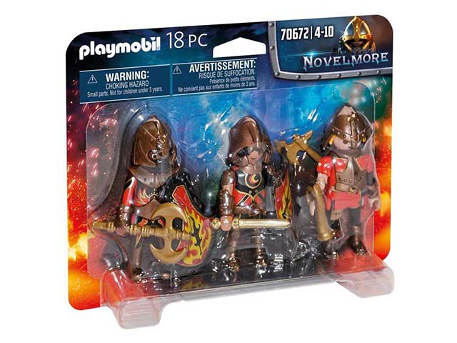 Playmobil guerrieri di burnham 70672