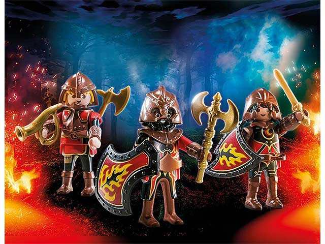 Playmobil guerrieri di burnham 70672
