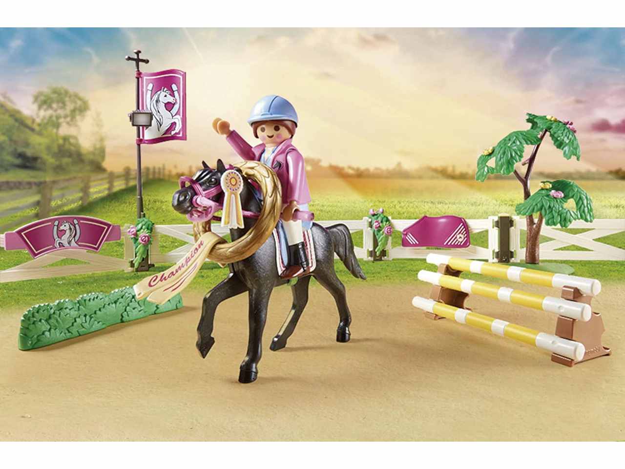 Playmobil torneo di equitazione 70996