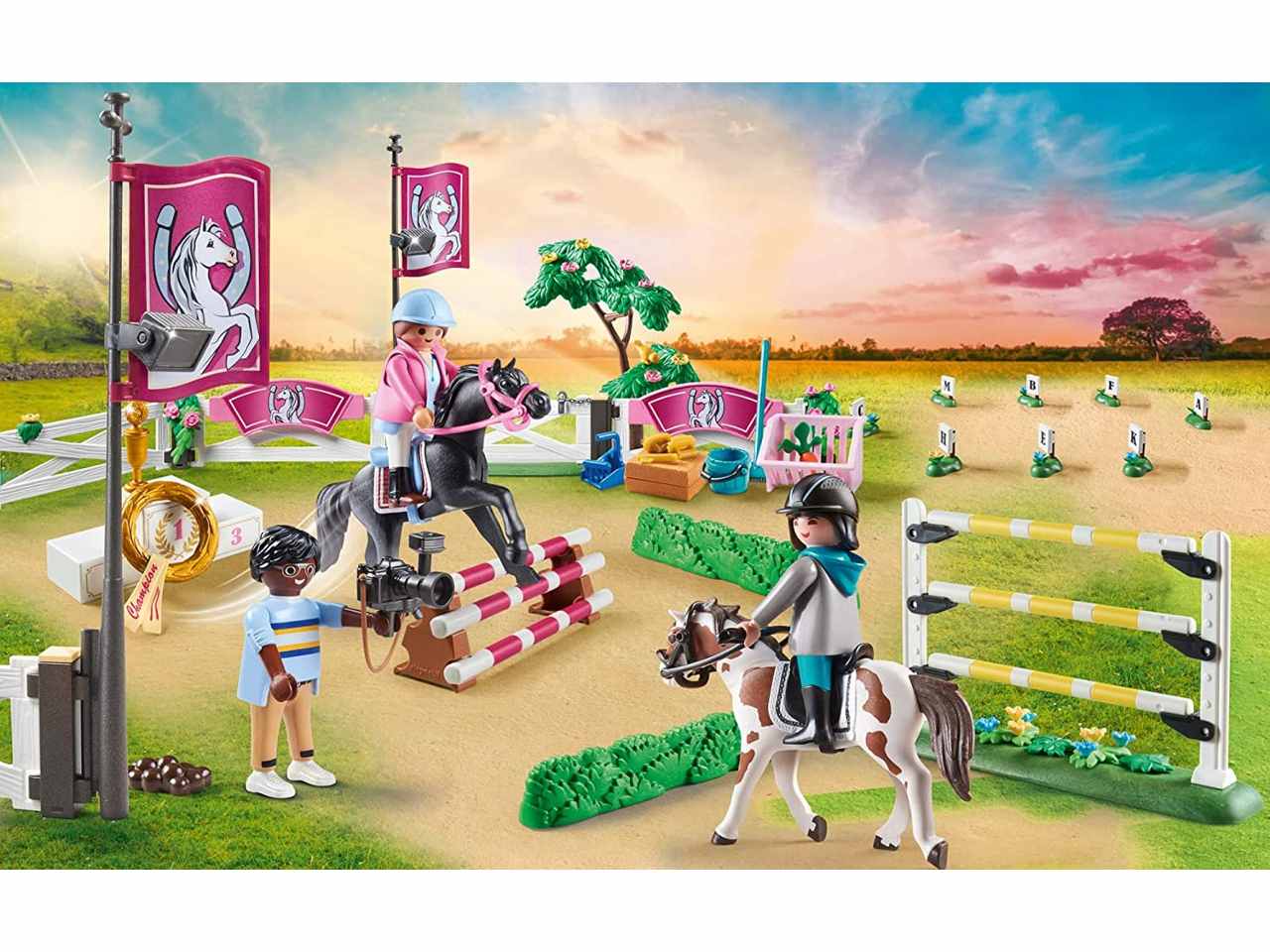 Playmobil torneo di equitazione 70996