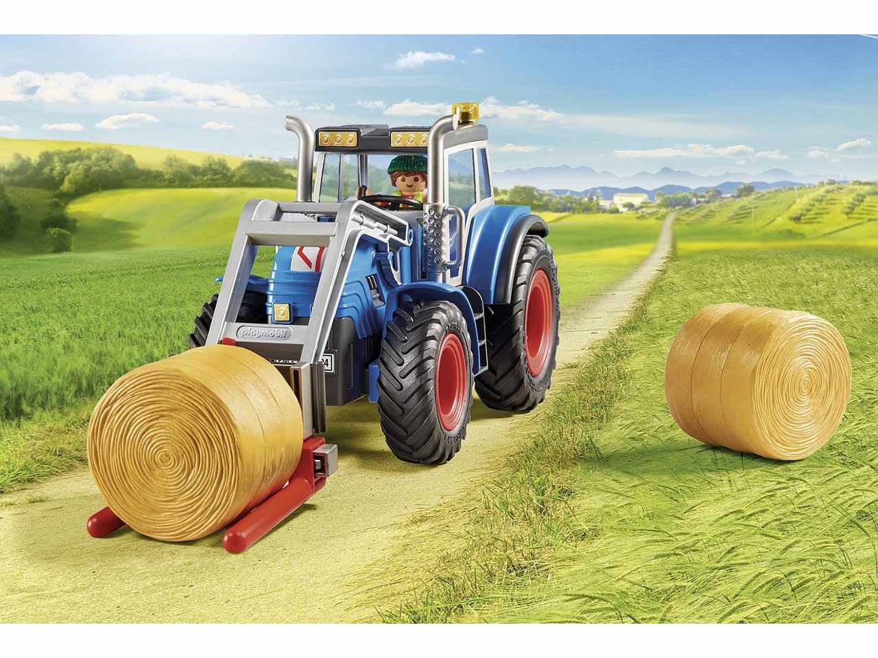 Playmobil grande trattore c/acc.71004