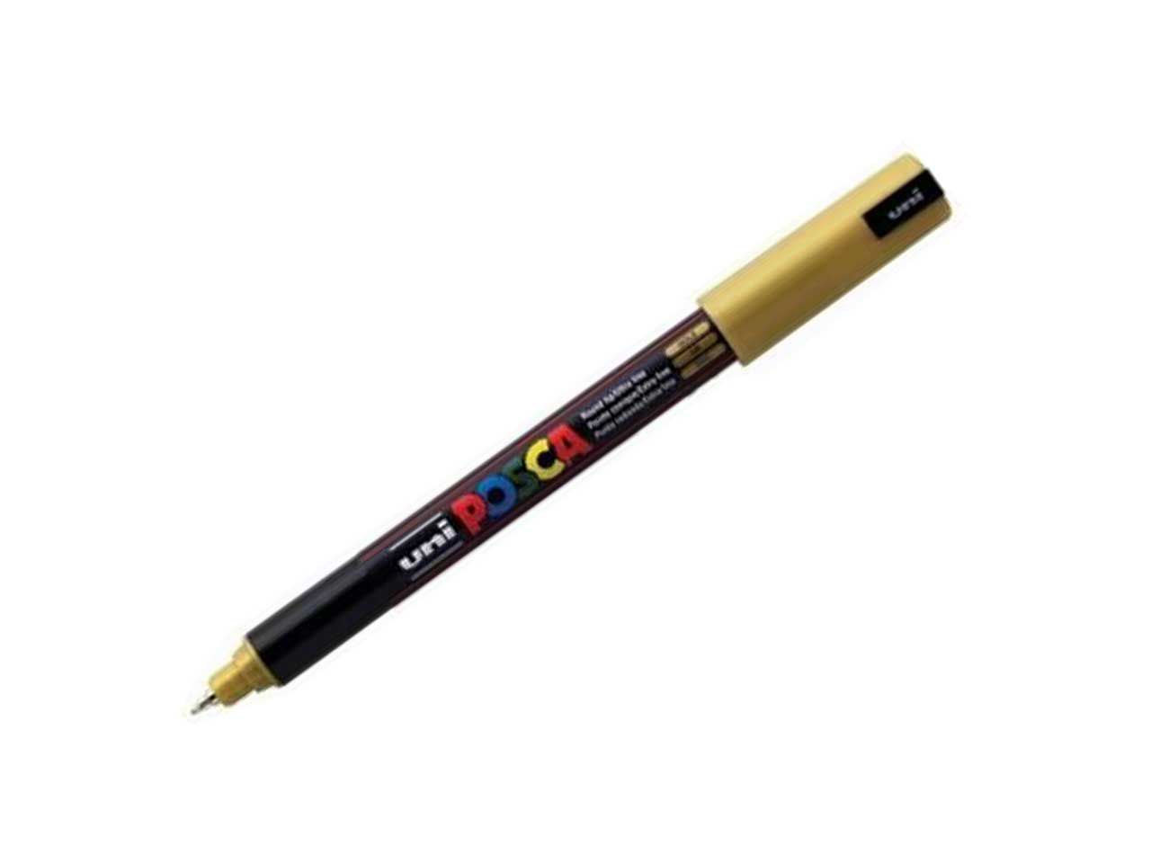 Uni-Posca MPC3MARG Marcatore ARGENTO punta conica 1,3mm