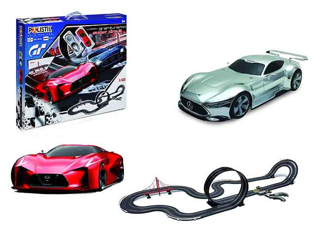 Pista Macchinine Elettriche Polistil Pista Elettrica Sorpasso