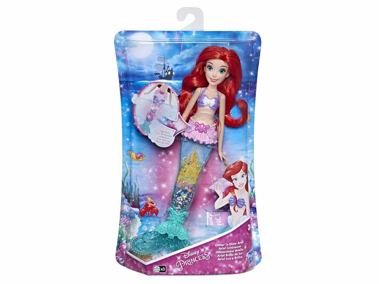 princess ariel coda luminosa e63875l0