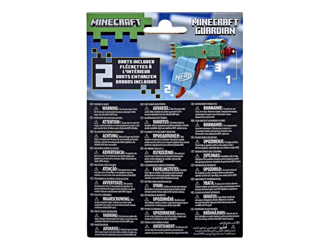 Nerf minecraft microshots ast f4417eu4