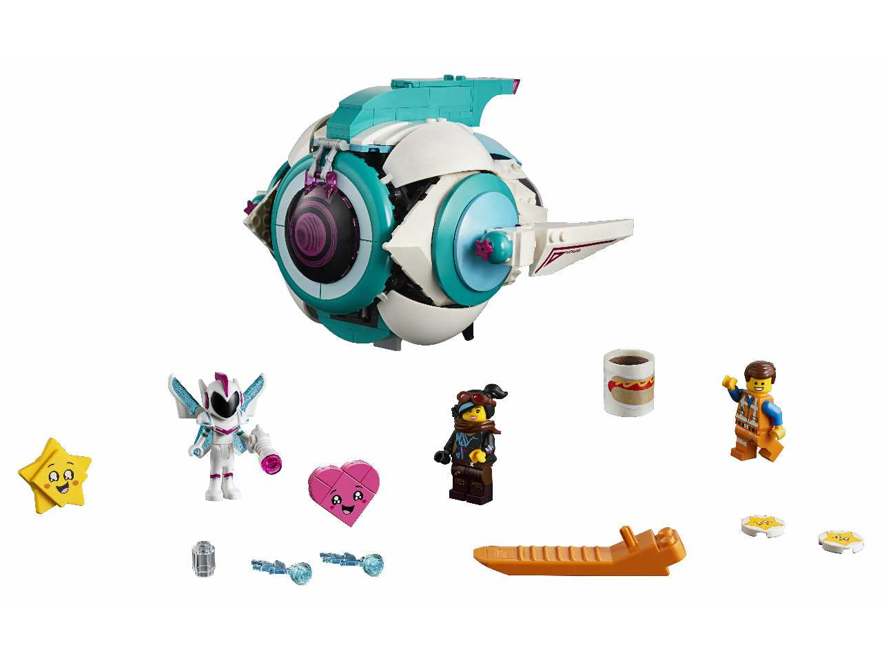 Lego movie 2 l'astronave sorellare di dolce sconquasso! - 70830.