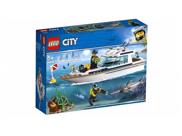 Lego city yacht per immersione 60221