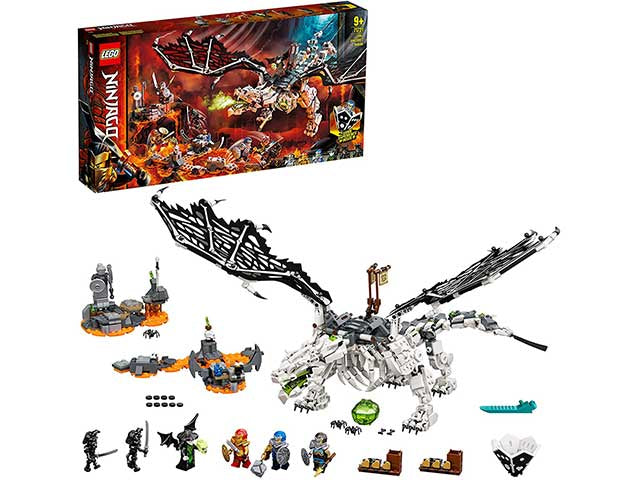 Lego ninjago drago dello stregone 71721