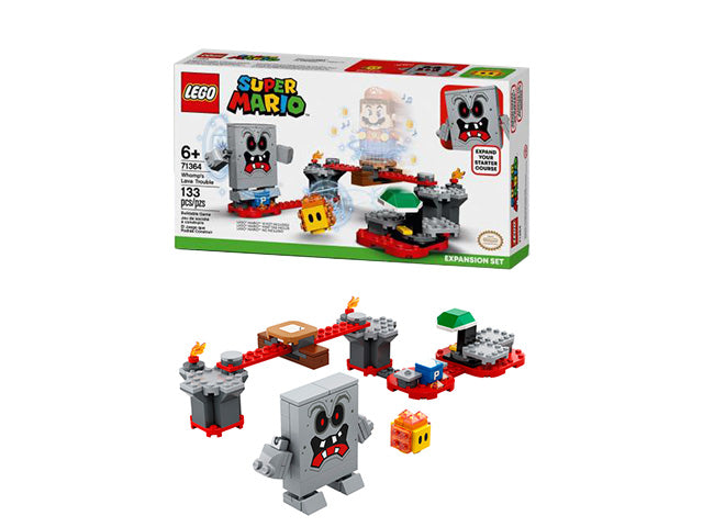 lego super mario guai c/la lava di womp 71364