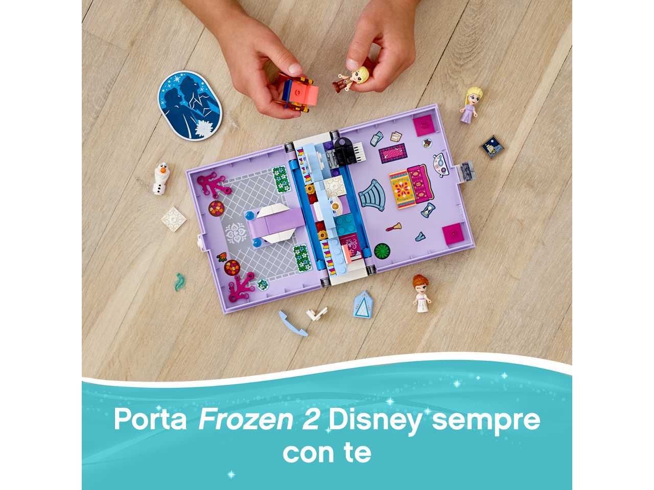 lego disney frozen il libro delle fiabe di anna ed elsa.