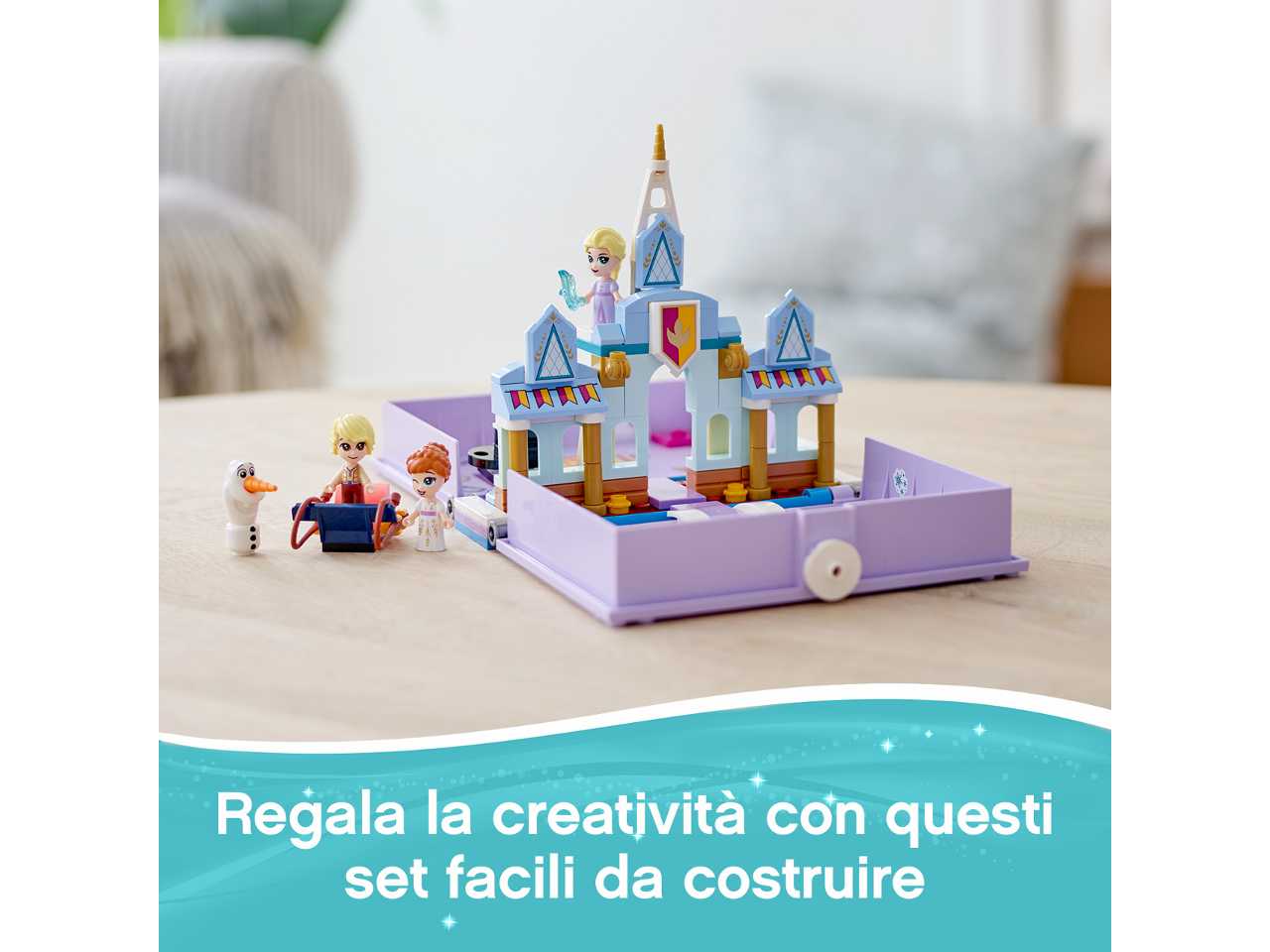 lego disney frozen il libro delle fiabe di anna ed elsa.